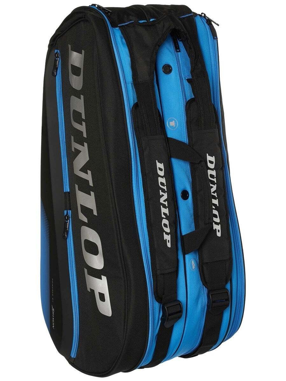 Сумка теннисная Dunlop FX Performance Thermo 8 RKT - black/blue