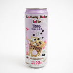 Напиток Баббл Латте со вкусом таро Bubble Gummy Boba Latte, Тайвань, 470 мл