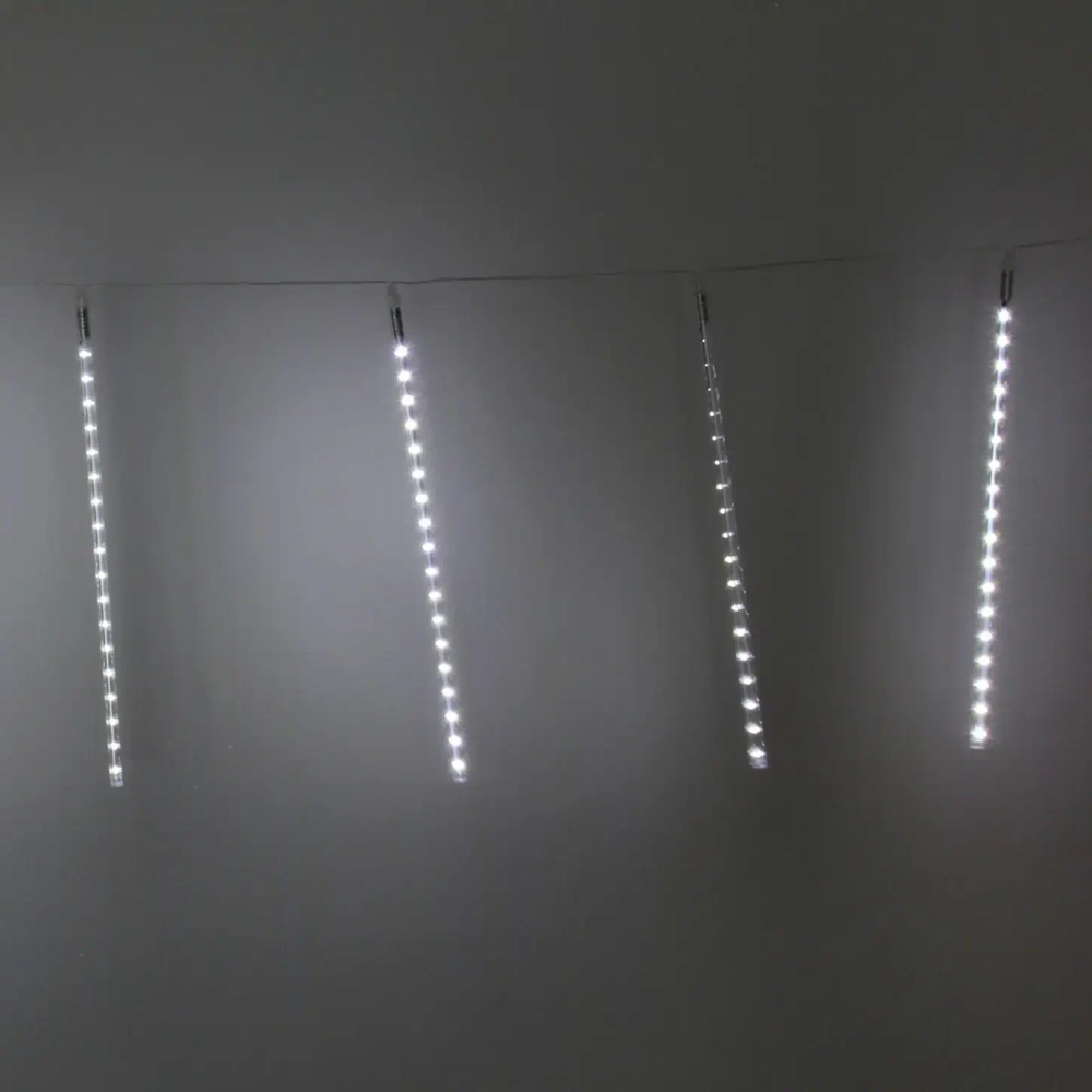 Гирлянда для улицы «Тающая сосулька» 3,0 м*50 см 288 лампы LED, IP-54, Белый (8 трубок)
