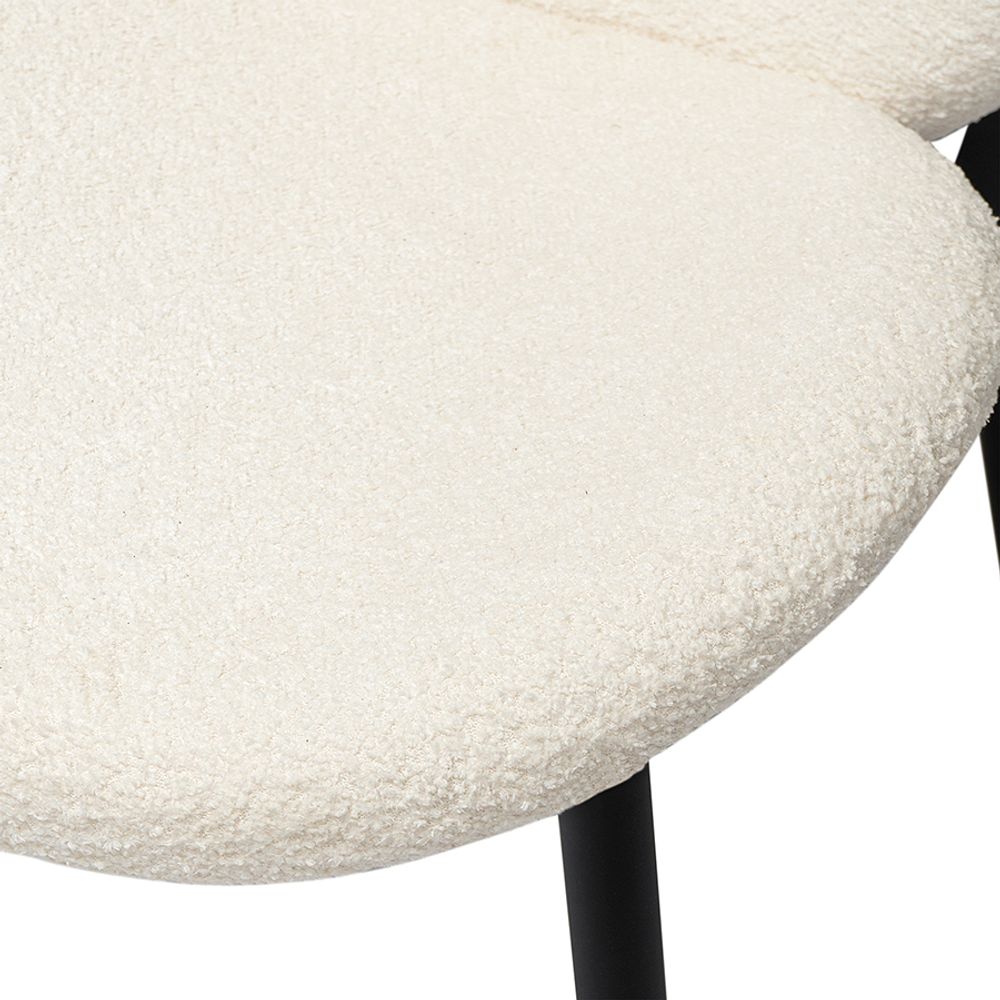 Стул Bente, молочно-белый