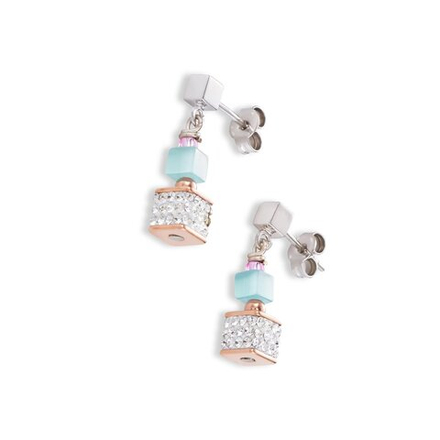 Серьги Coeur de Lion Multicolour Couture 2 4963/21-1575 цвет голубой
