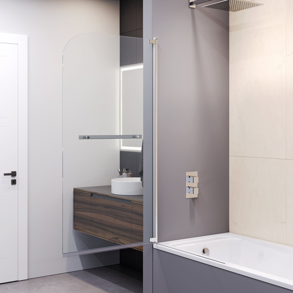 Шторка на ванну RGW SC-02 (Прозрачное, 1000)