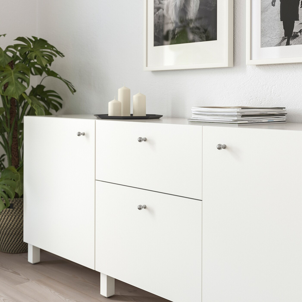 IKEA BAGGANÄS  (ИКЕА БАГГАНÄС)  -  Ручка, нержавеющая сталь, 20 мм