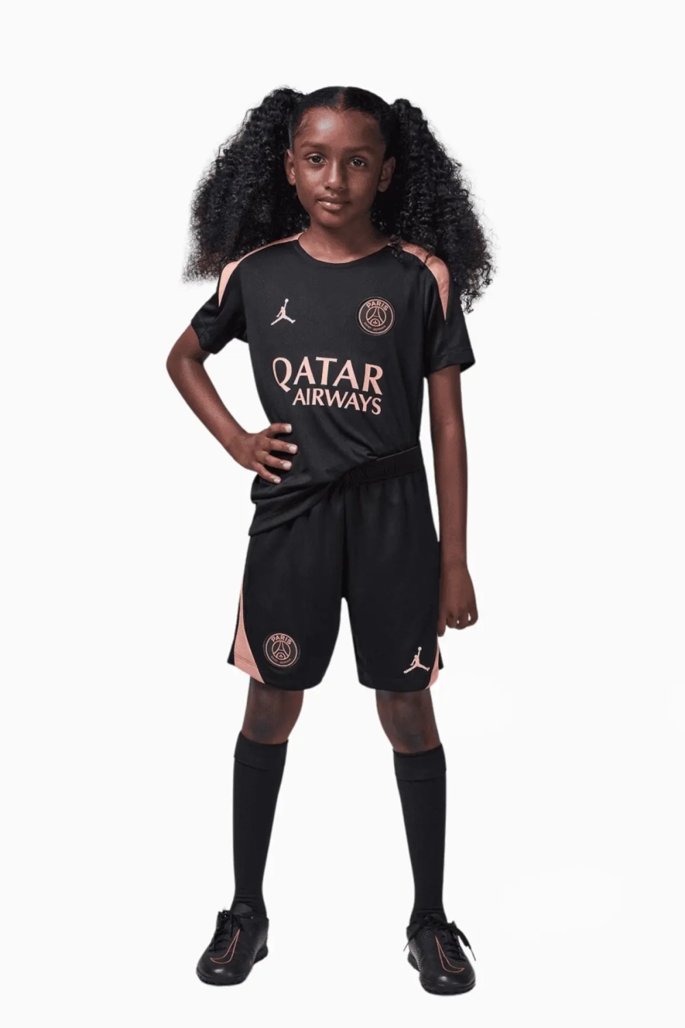 Шорты Nike PSG x Jordan 24/25 Strike Junior - черный