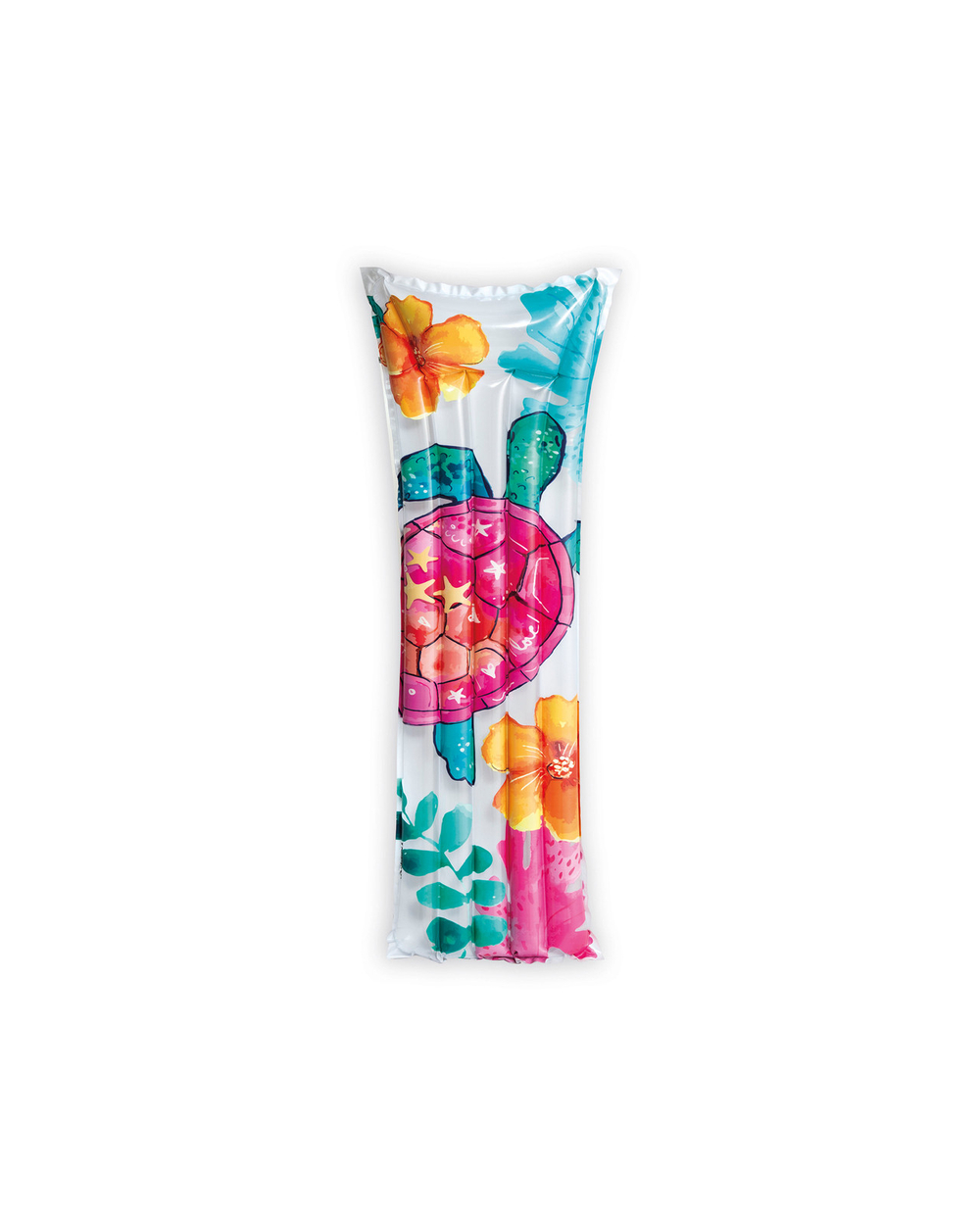 Надувной матрас для плавания 170х53 см Intex 58721, пляжный матрас Радуга Rainbow Style для бассейна и моря