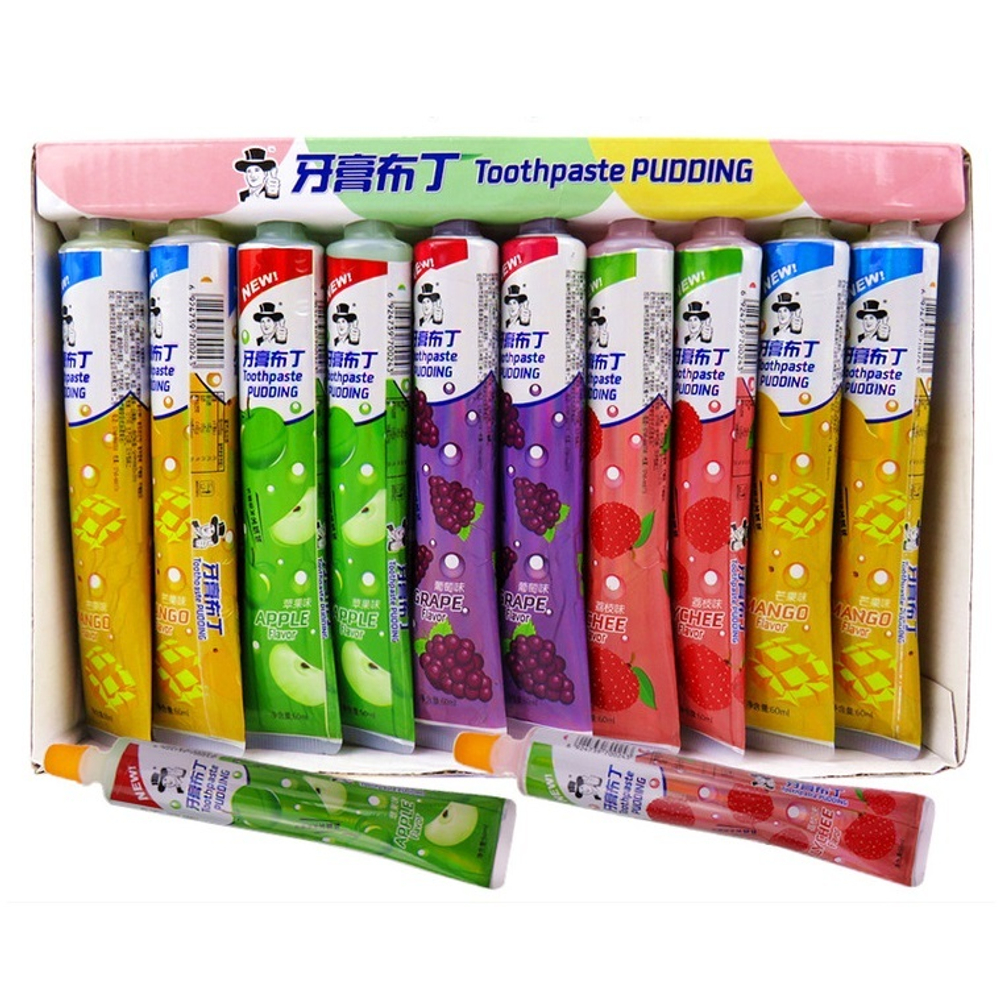 Жидкие конфеты Guodong Toothpaste Pudding