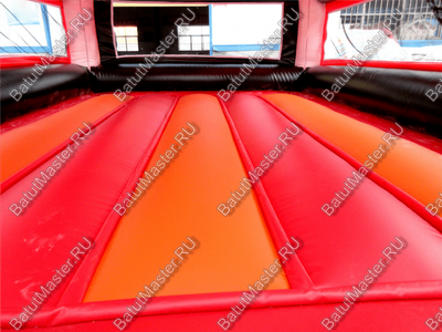 Детский надувной батут "Мячики" с крышей 5*3*3.5 м