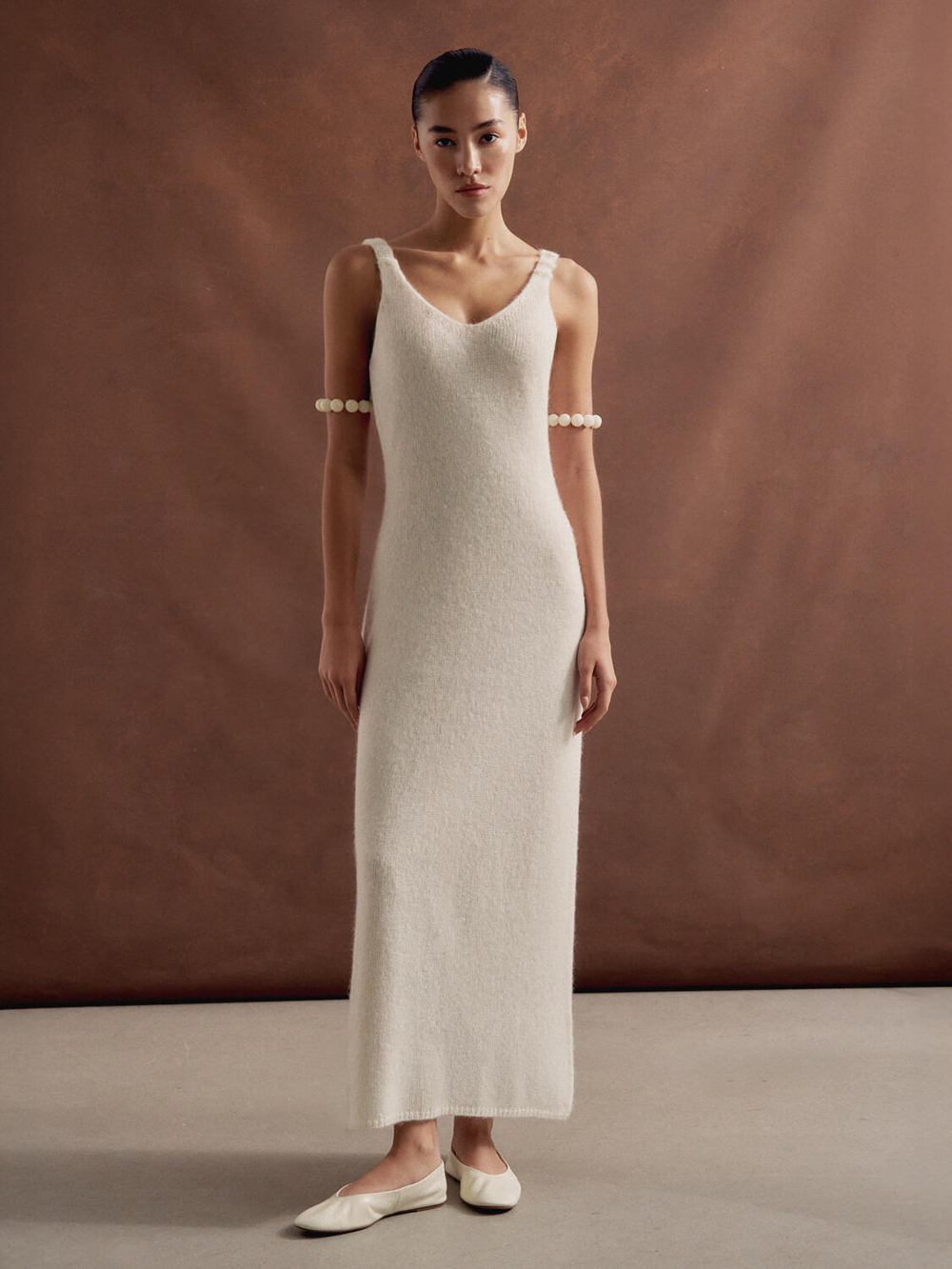 Платье DIORA, молочный