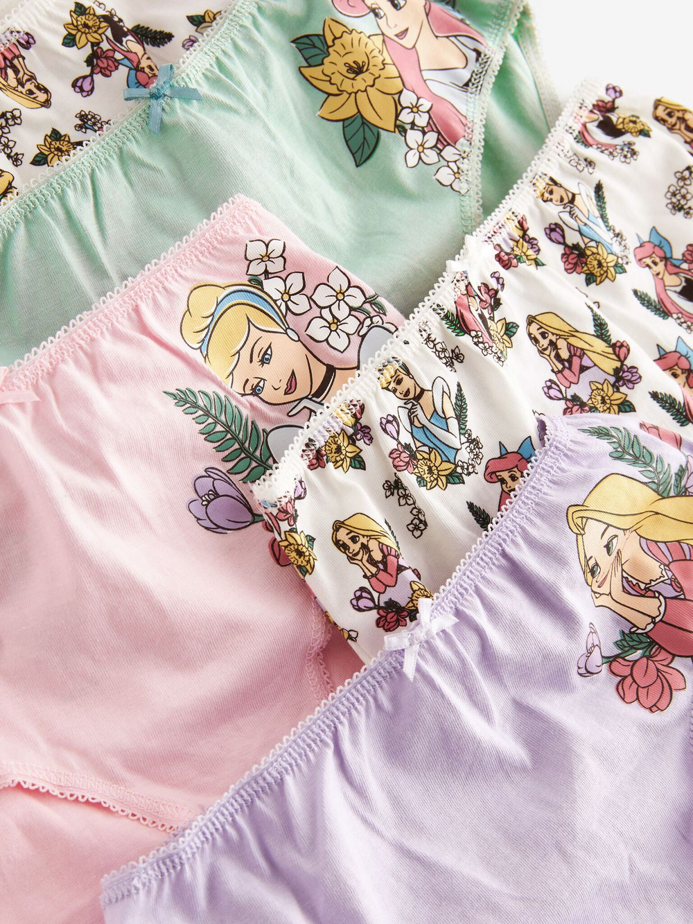 Трусы для девочки Next C96-599, 5 шт., Сиреневый, Белый, Розовый