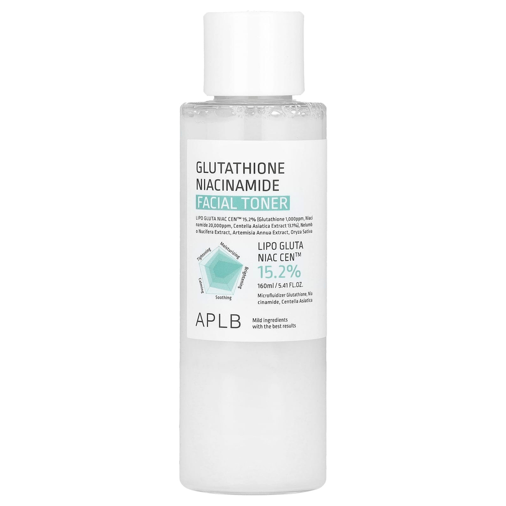 APLB, Glutathione Niacinamide, Facial Toner, 5.41 fl oz (160 ml)