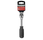 Ключ-трещотка 1/4", CrV, 45 зубьев, с быстрым сбросом, хром Matrix 14010