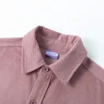 Рубашка Ymkashix Velve Leisure Line пыльно-розовая