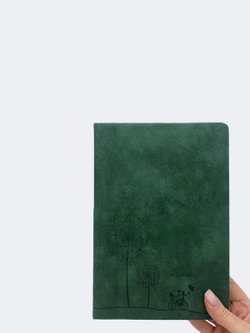 Блокнот 135 л. В5 25*17,5 см лин. зеленый одуванчик  (7670-1)