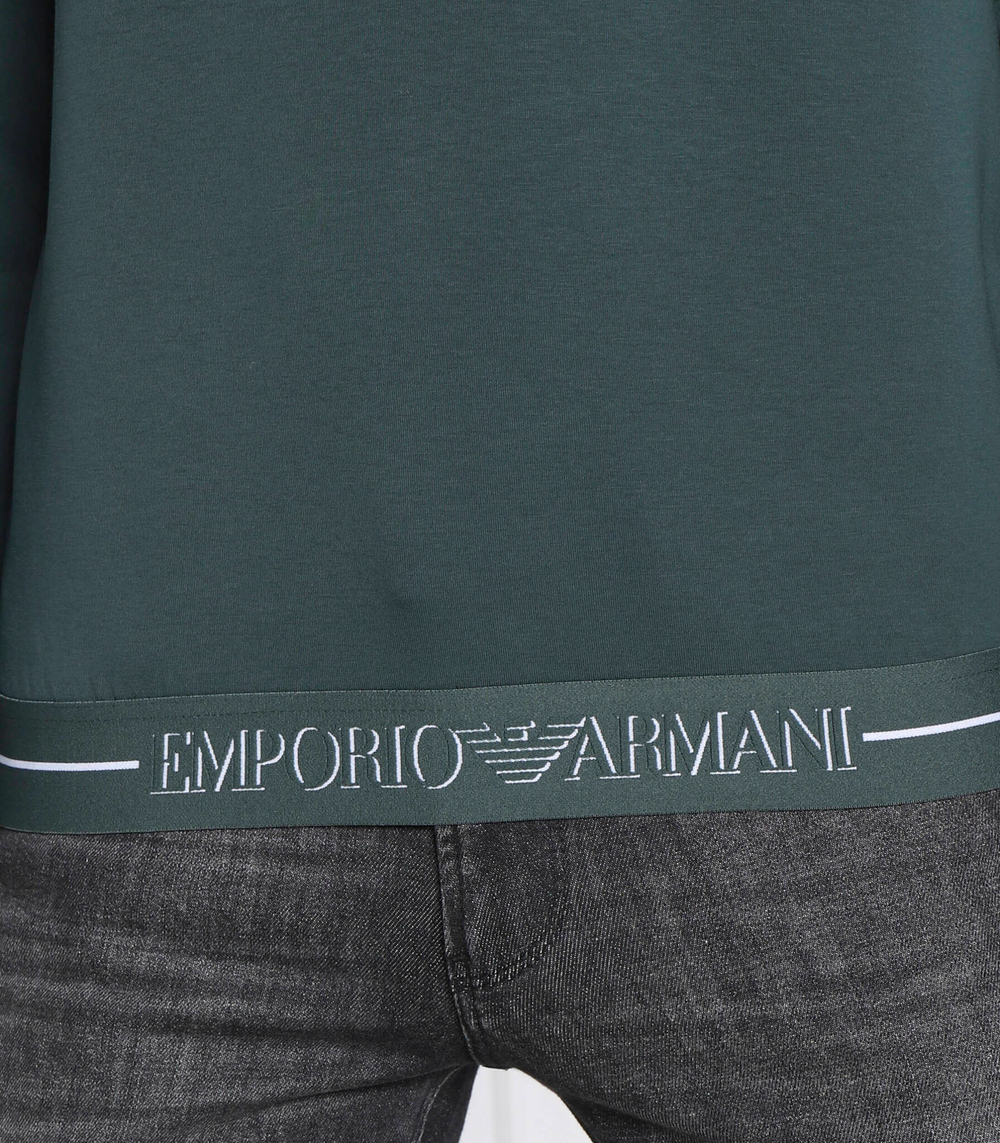 Худи Emporio Armani - зеленый(6L1MM4 1JHSZ)