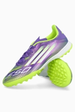 Сороконожки adidas F50 League TF Junior - фиолетовый