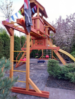 Деревянный игровой комплекс Савушка Lux - 10