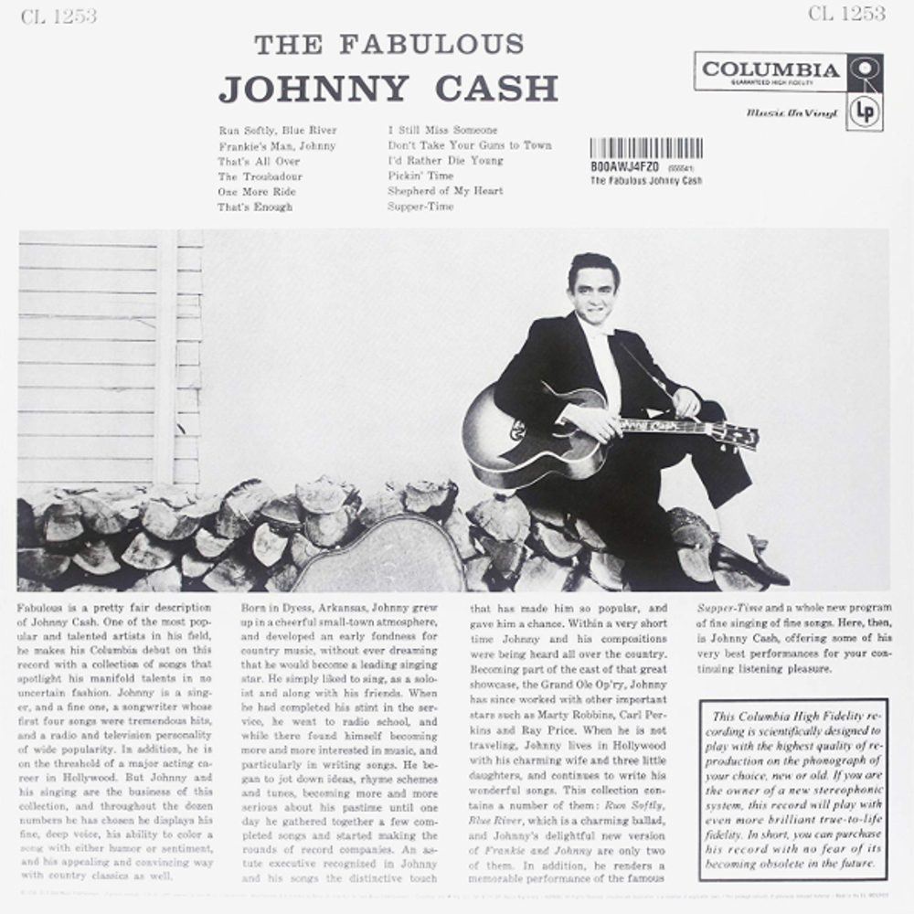 Johnny Cash / The Fabulous Johnny Cash (LP)