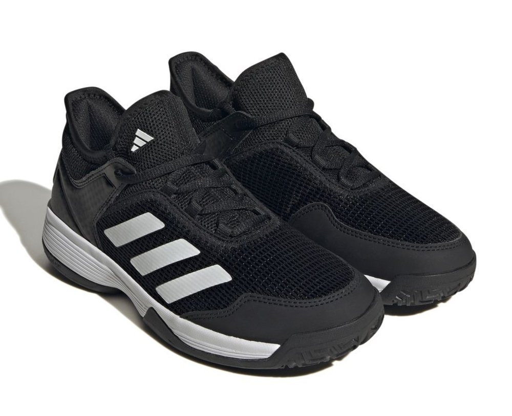 детские Кроссовки теннисные Adidas Ubersonic 4 K - core black/cloud white/cloud white