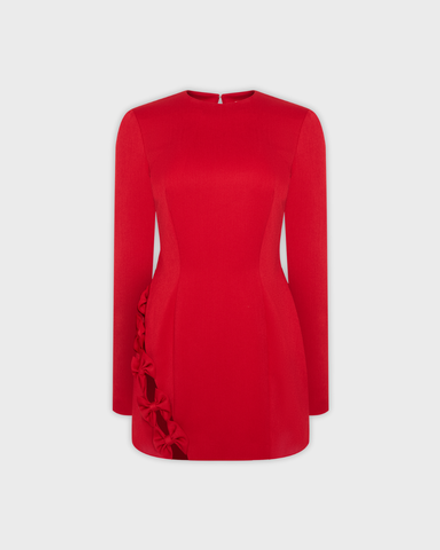 Мини-платье с бантами