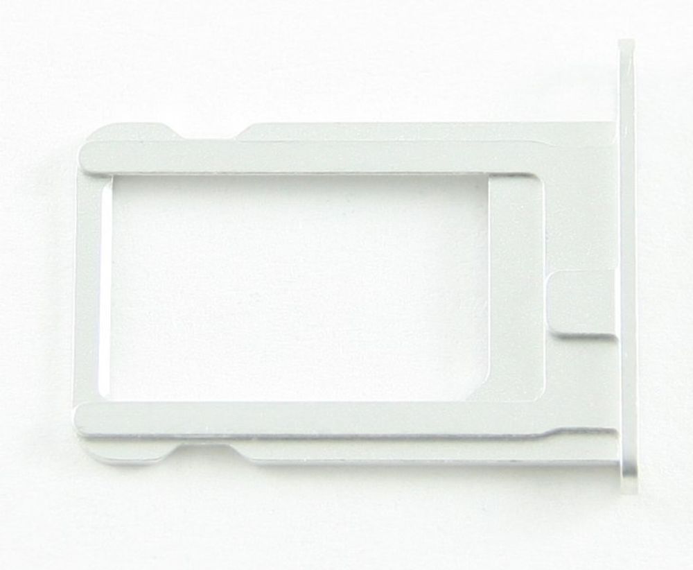 Контейнер SIM для iPhone 5S/SE Серебро