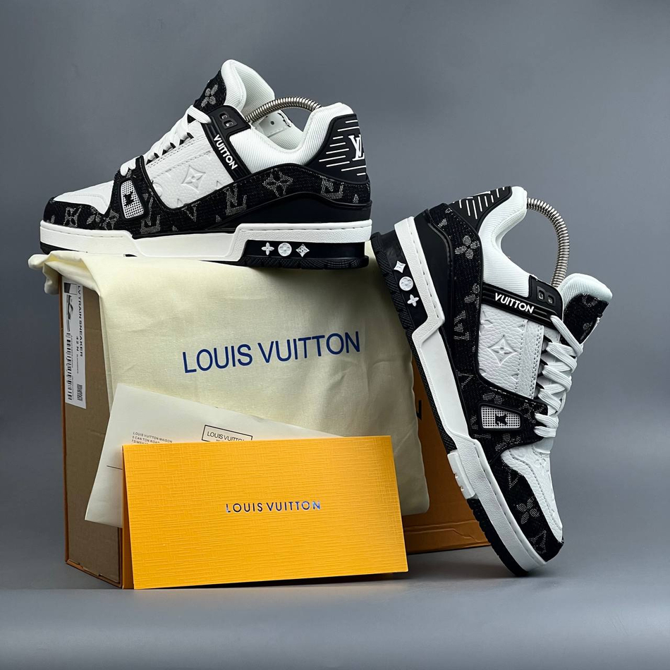 Кроссовки Louis Vuitton #527 (черн.-бел.)