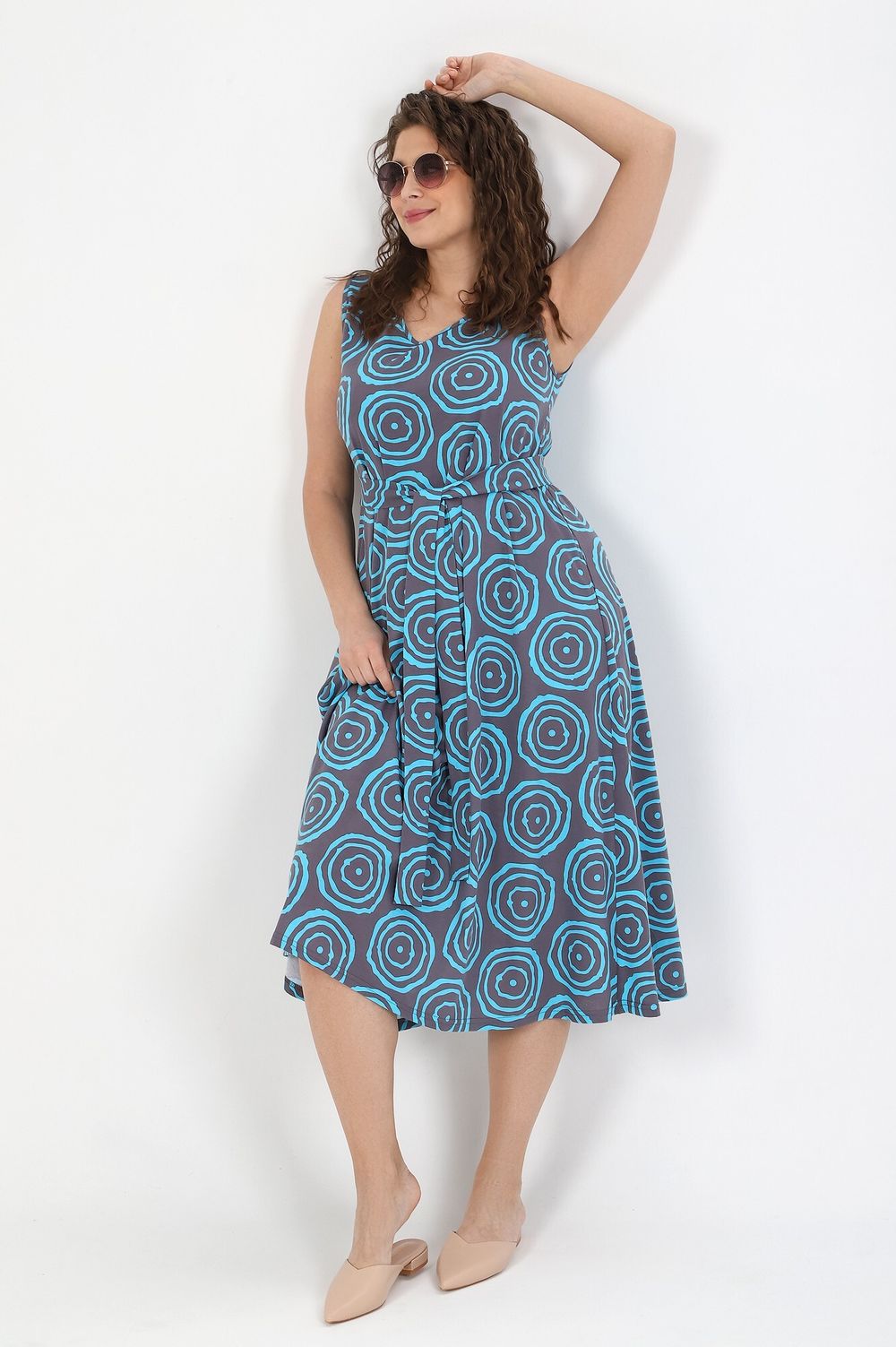 Сарафан Лабиринт-2 Виотекс СЕРЫЙ