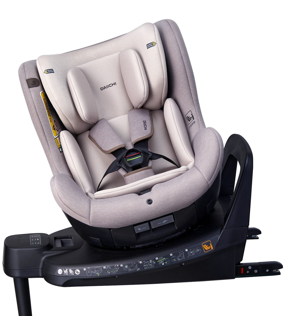 Автокресло Daiichi One-FIX 360 i-Size Season2 DA-D5100 Champagne Pink
