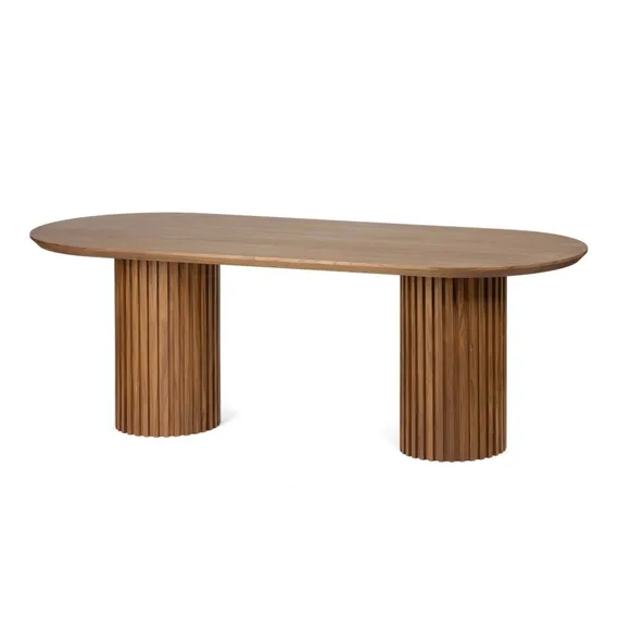 Обеденный стол Moderna 220х90 см, шпон ореха