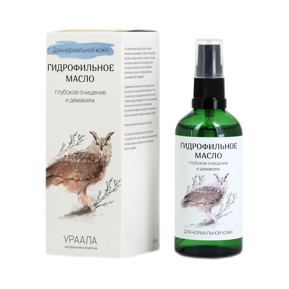 Гидрофильное масло Глубокое очищение и демакияж для нормальной кожи 100 мл (URA'ALA)