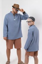 Джемпер для мальчика Баунти-2 Виотекс СЕРО-ГОЛУБОЙ