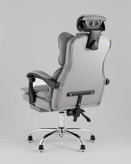 Кресло руководителя TopChairs Siento серый