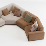 6-и местный нераскладной угловой диван KYOTO KO-17