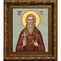 Петр Сорокин священномученик. Икона на холсте.