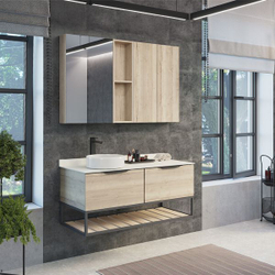 Тумба с раковиной Comforty Порто (Размеры: 75-90-120)