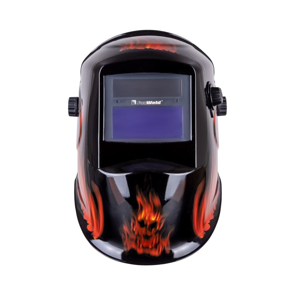 Маска сварщика КОРУНД-2 пламя (ф-р 7100V) без коробки