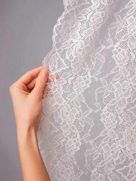 03-290 ОПТ Кружево эластичное 23 см, айвори