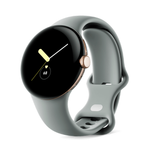 Умные часы Google Pixel Watch Wi-Fi + LTE 41mm, Champagne Gold/Hazel (Золотистый шампанский корпус, ремешок цвета орешник)