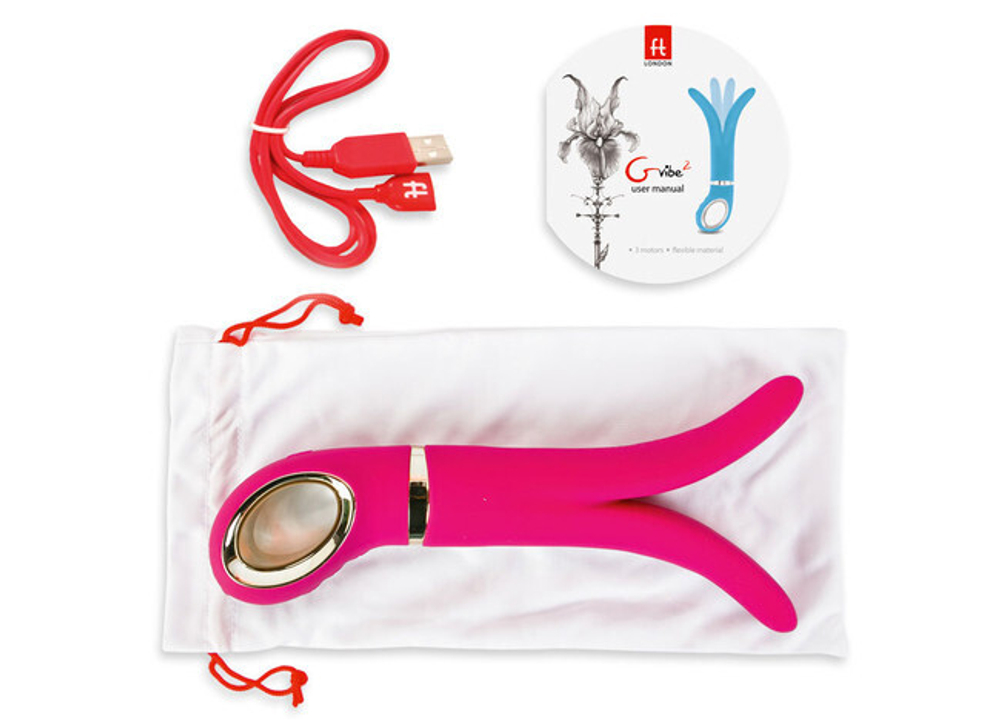 Перезаряжаемый многорежимный универсальный вибратор G-Vibe 2 (фиолетовый) (Цвет: фиолетовый)