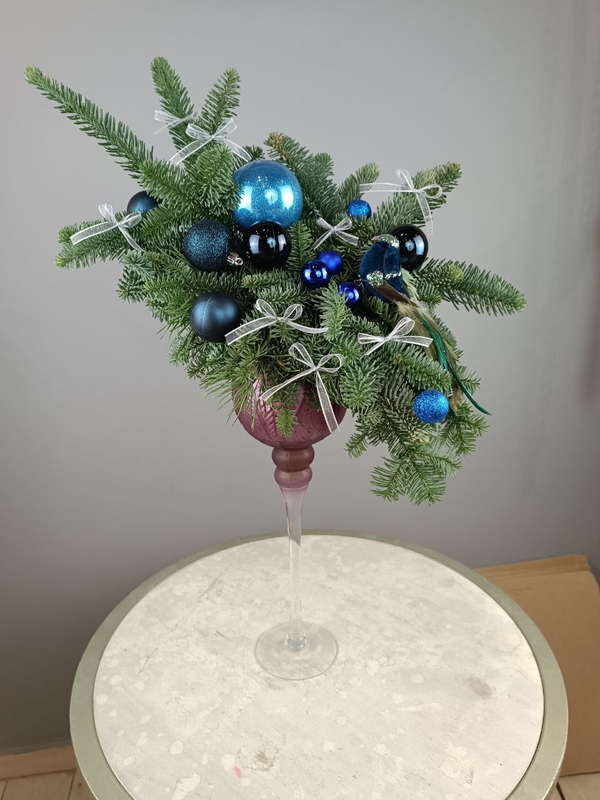 Композиция "Мягкая зимняя ночь" Композиция "Мягкая зимняя ночь"