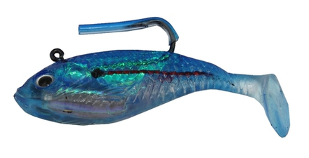 Виброхвост оснащенный Condor Crazy bait WSB02 50мм цвет 08/5г