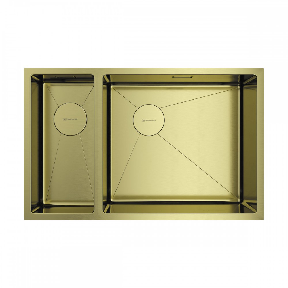 Кухонная мойка Omoikiri Taki 69-2-UIF-LG-R SIDE