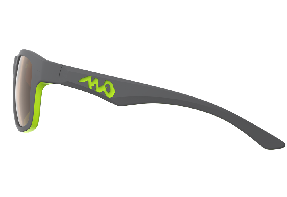 Спортивные очки 720armour Fabio / Matte Amherst Grey / Matte Neon Lime Yellow Temple / HC Brown Copper Lens