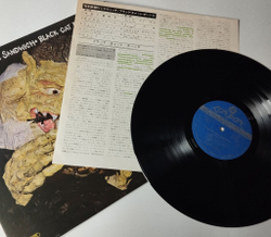 Винтажная виниловая пластинка LP Black Cat Bones Barbed Wire Sandwich (Japan 1976) (No Obi)