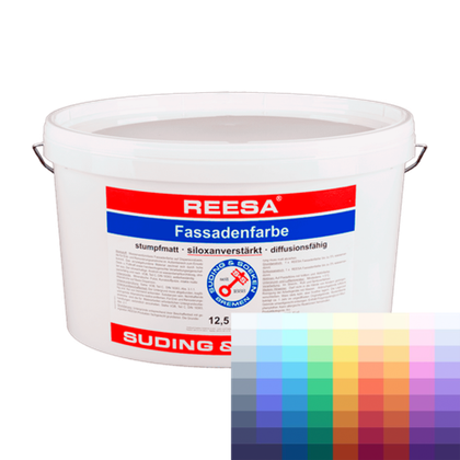Fassadenfarbe - силиконизированная фасадная краска | Reesa (Германия)