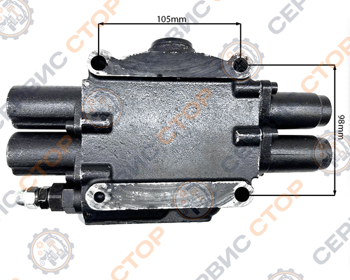 Гидрораспределитель двухконтурный плавающий режим