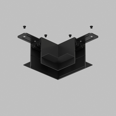 TR2112-BK Угол потолок-потолок встраиваемый под ГКЛ SMART, черный