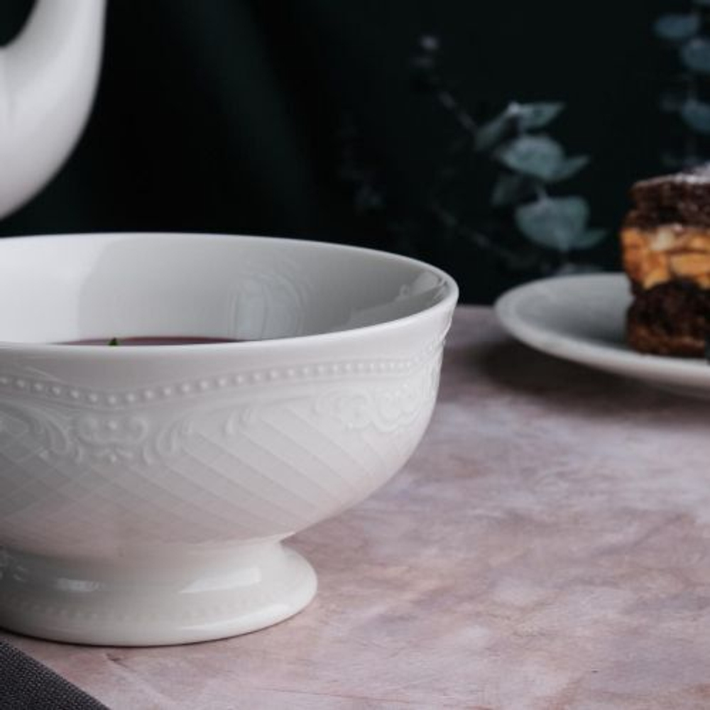 Салатник 12 см, фарфор, 300 мл, Aristocrat, Noble