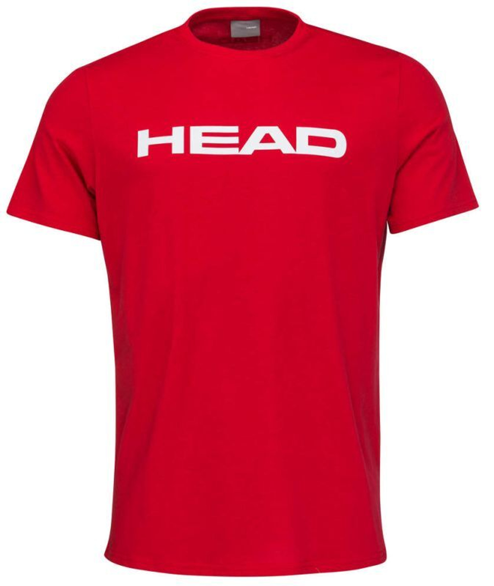 Мужская теннисная футболка Head Club Basic T-Shirt - красный