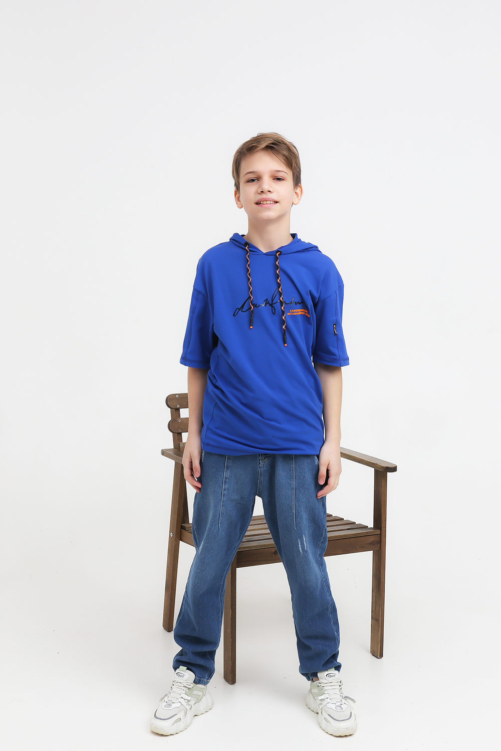 Футболка к/р с капюш. уни X-SHOW 2274