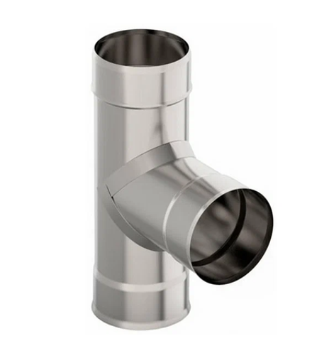 Тройник вентиляционный метал Ø 130.